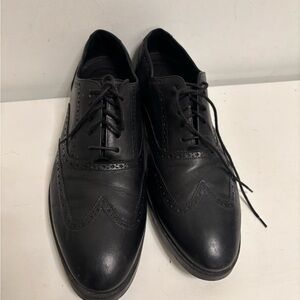 Men’s Cole Haan  black leather oxfords-size 12